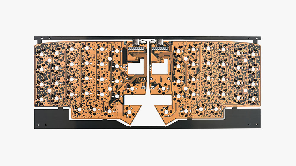Lily 58 Wireless SMT PCB – Assembled Hot-Swap, ZMK Compatible